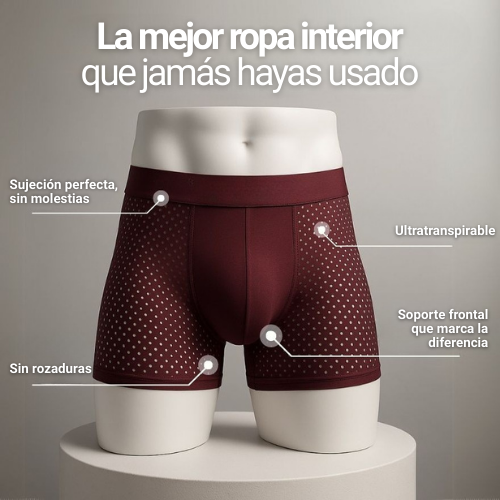 BÓXERS DE FIBRA DE BAMBÚ – COMODIDAD TODO EL DÍA