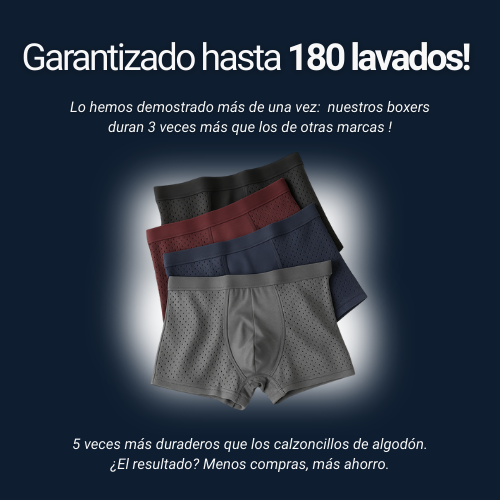 BÓXERS DE FIBRA DE BAMBÚ – COMODIDAD TODO EL DÍA